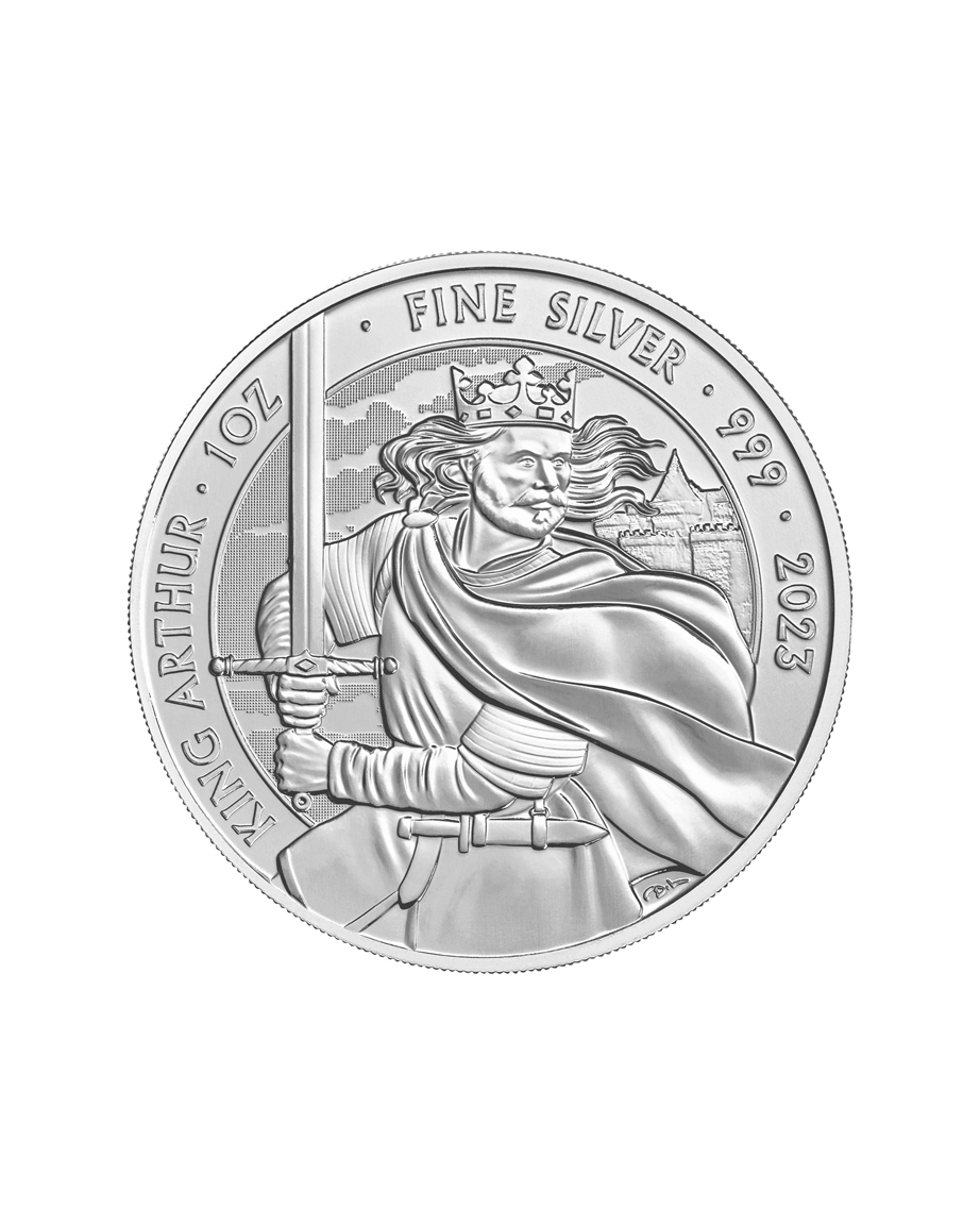 King Arthur 2023 1oz Silver Bullion Coin