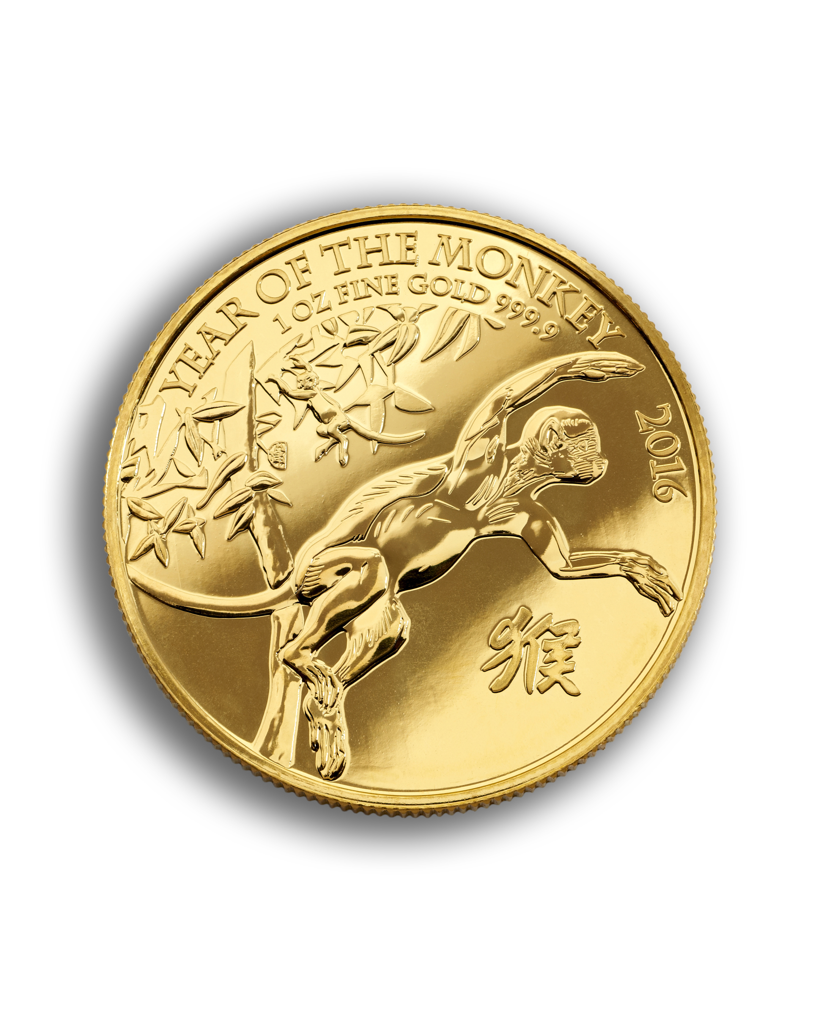 Gold 1oz Lunar Year of the Monkey